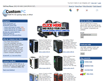 Tablet Screenshot of ecustompc.com
